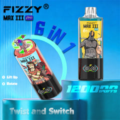 EU Warehouse FIZZY MAX III PRO 120K Puffs Disposable Vape Wholesale - GeliVape Wholesale
