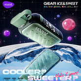 EU Warehouse VOZOL Gear Ice& Sweet 50000Puffs 30ml Disposable Vape Wholesale - GeliVape Wholesale