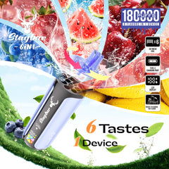Stagbar 6 IN 1 180K Puffs Disposable Vape Wholesale - EU Warehouse | GeliVape - GeliVape Wholesale
