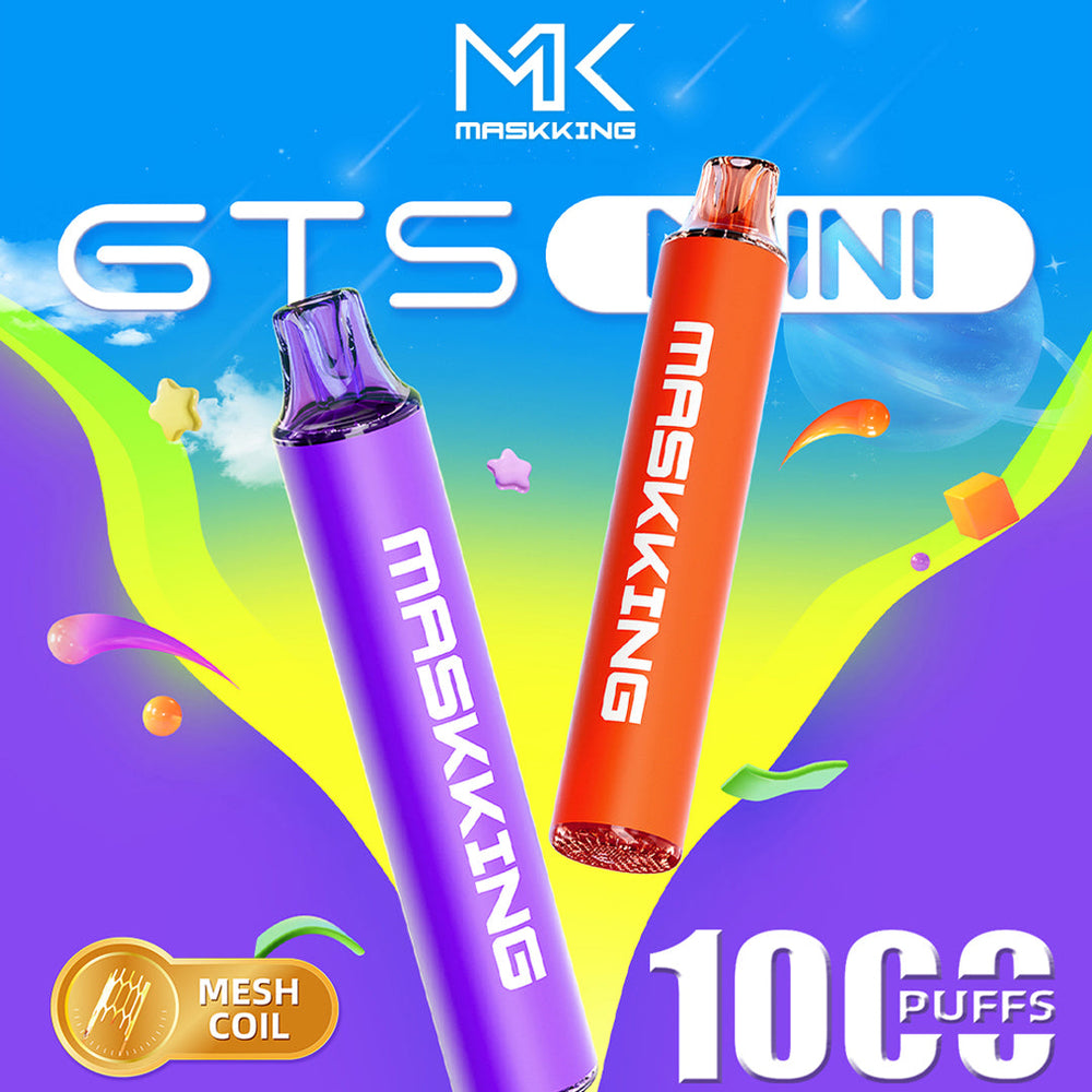 MASKKING GTS MINI 1000 Puffs Disposable Vape Wholesale - Bulk Buy | GeliVape - GeliVape Wholesale