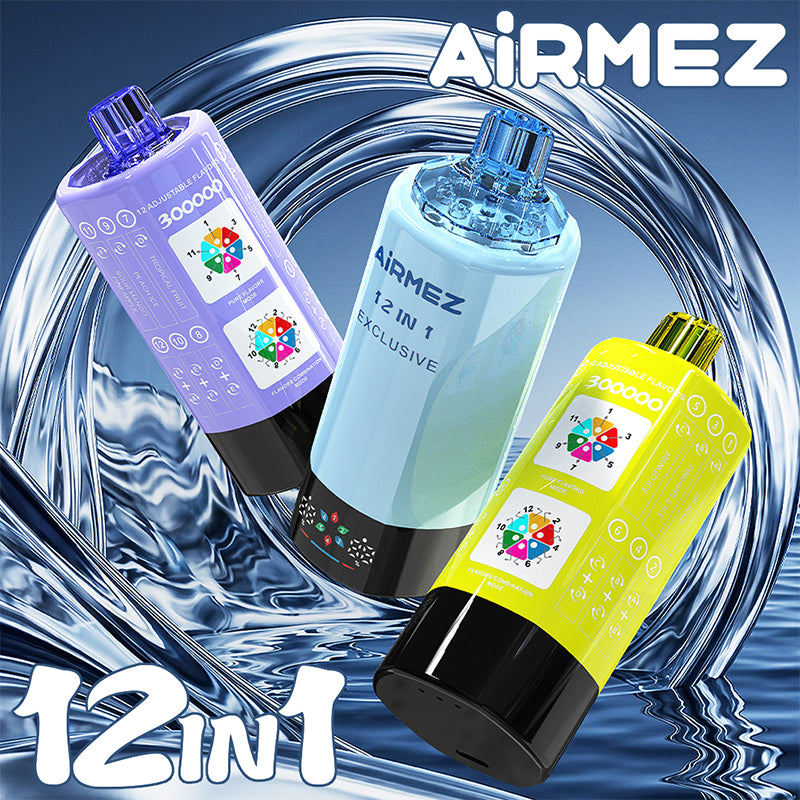 Airmez 12 IN 1 300K Puffs Wholesale - EU Warehouse | GeliVape - GeliVape Wholesale