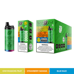 ZOOY King Triple 3in1 80000 Puffs Wholesale - EU Warehouse | GeliVape
