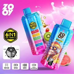 ZOOY 6IN1 120K Puffs Wholesale - EU Warehouse | GeliVape