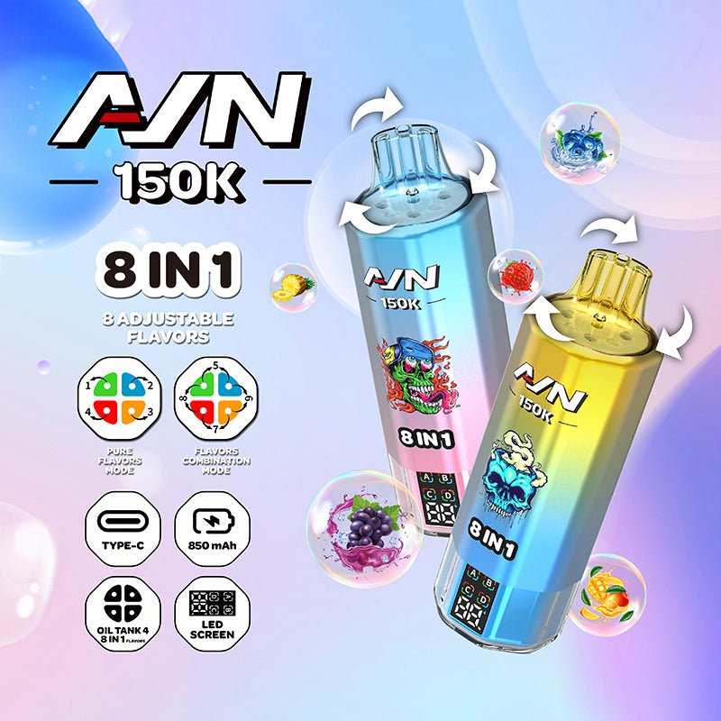 EU Warehouse AIVONO AIM AVN 150k Puffs Disposable Vape Wholesale - GeliVape Wholesale