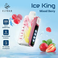EU Warehouse ELF BAR Ice King 30000 Puffs Disposable Vape Wholesale - GeliVape Wholesale
