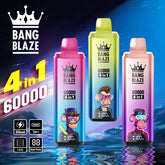 EU Warehouse BANG BLAZE 4IN1 60000 Puffs Disposable Vape Wholesale - GeliVape Wholesale