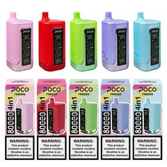 EU Warehouse POCO FR 4 in 1 80000 Puffs Disposable Vape Wholesale - GeliVape Wholesale