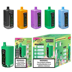 EU Warehouse POCO FR 4 in 1 80000 Puffs Disposable Vape Wholesale - GeliVape Wholesale
