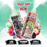EU Warehouse Razz Bar 60000 puffs Disposable Vape Wholesale - GeliVape Wholesale