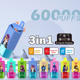 EU Warehouse VOPK Triple 3in1 60000 Puffs Disposable Vape Wholesale - GeliVape Wholesale