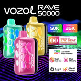 EU Warehouse VOZOL RAVE 50000 Puffs Disposable Vape Wholesale - GeliVape Wholesale