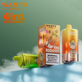 EU Warehouse WASPE 4 in 1 100k Puffs Disposable Vape Wholesale - GeliVape Wholesale