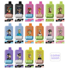 EU Warehouse WASPE Fihp 2 in 1 40000 Puffs Disposable Vape Wholesale - GeliVape Wholesale