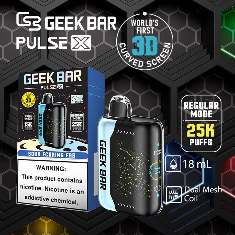 Geek Bar Pulse X 25000 Puffs Disposable Vape Wholesale - GeliVape Wholesale