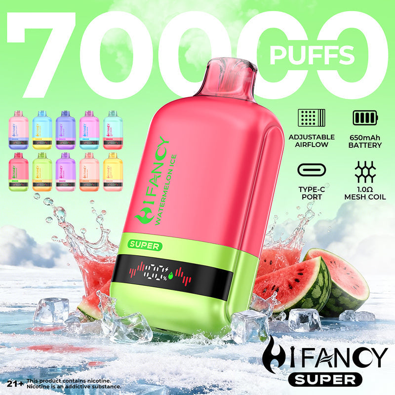 HIFANCY SUPER 70000 Puffs Disposable Vape Wholesale - EU Warehouse | GeliVape - GeliVape Wholesale