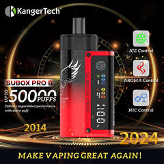 KangerTech SUBOX PRO 50000 Puffs Disposable Vape Wholesale - Bulk Buy | GeliVape - GeliVape Wholesale