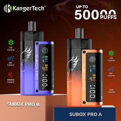 KangerTech SUBOX PRO 50000 Puffs Disposable Vape Wholesale - Bulk Buy | GeliVape - GeliVape Wholesale