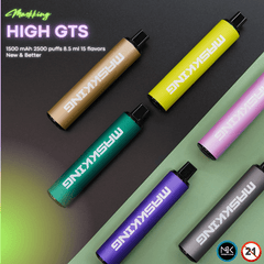 MASKKING HIGH GTS 2500 Puffs Disposable Vape Wholesale - EU Warehouse | GeliVape - GeliVape Wholesale