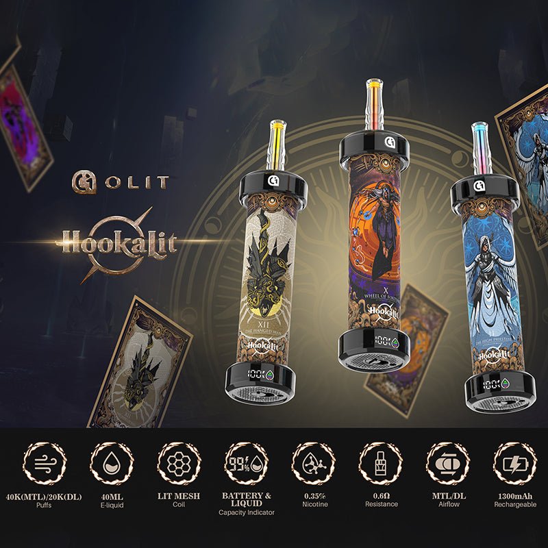 OLIT Hookalit 40000 Puffs Disposable Vape Wholesale - GeliVape Wholesale