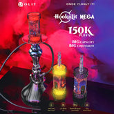 Olit Hookalit Mega 150k Puffs 80ml Disposable Vape Wholesale - GeliVape Wholesale