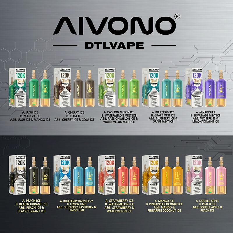 AIVONO DTL 3IN1 120K Puffs Wholesale - EU Warehouse | GeliVape - GeliVape Wholesale