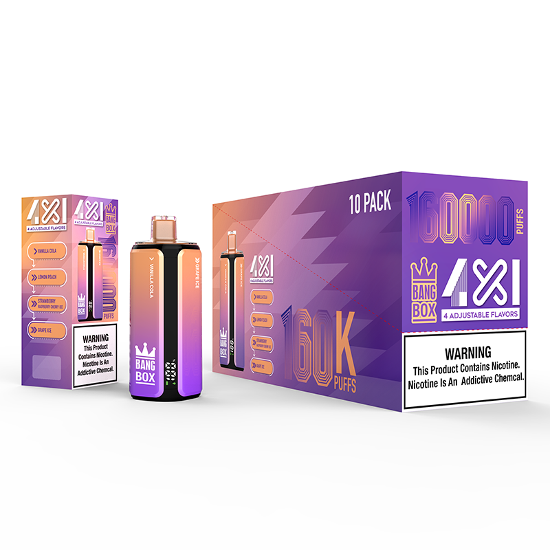 BANGBOX 4-in-1 160,000 Puffs Disposable Vape Wholesale | GeliVape - GeliVape Wholesale