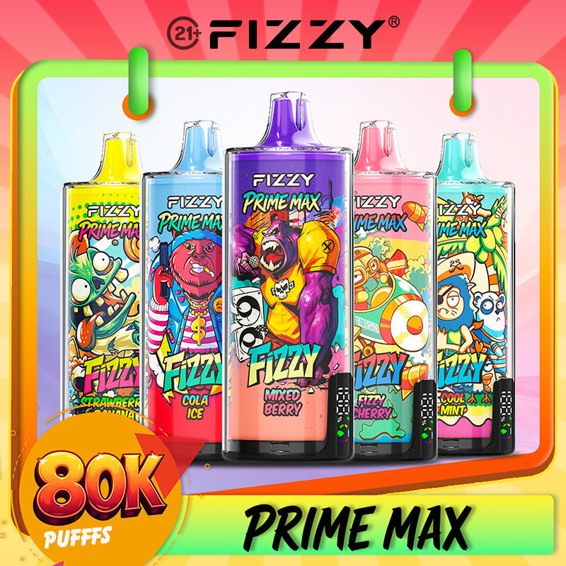 FIZZY PRIME MAX 80000 Puffs Wholesale - EU Warehouse | GeliVape - GeliVape Wholesale