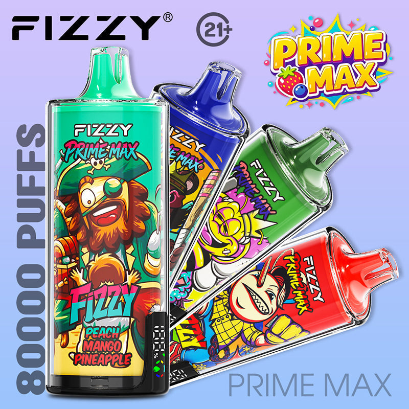 FIZZY PRIME MAX 80000 Puffs Wholesale - EU Warehouse | GeliVape - GeliVape Wholesale