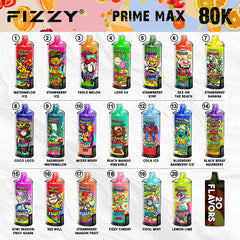FIZZY PRIME MAX 80000 Puffs Wholesale - EU Warehouse | GeliVape - GeliVape Wholesale