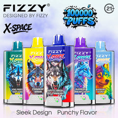 FIZZY X-SPACE 100K Puffs Wholesale - EU Warehouse | GeliVape - GeliVape Wholesale