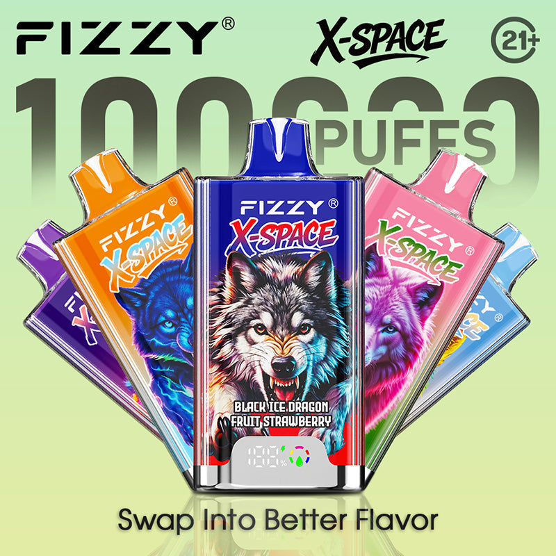 FIZZY X-SPACE 100K Puffs Wholesale - EU Warehouse | GeliVape - GeliVape Wholesale