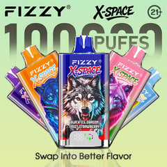 FIZZY X-SPACE 100K Puffs Wholesale - EU Warehouse | GeliVape - GeliVape Wholesale