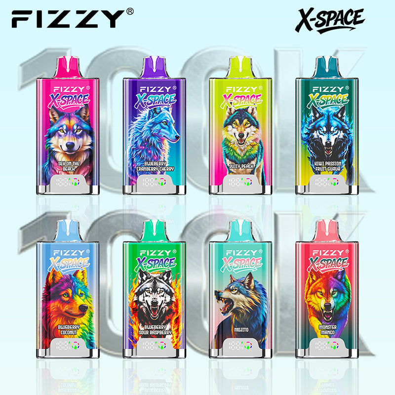 FIZZY X-SPACE 100K Puffs Wholesale - EU Warehouse | GeliVape - GeliVape Wholesale