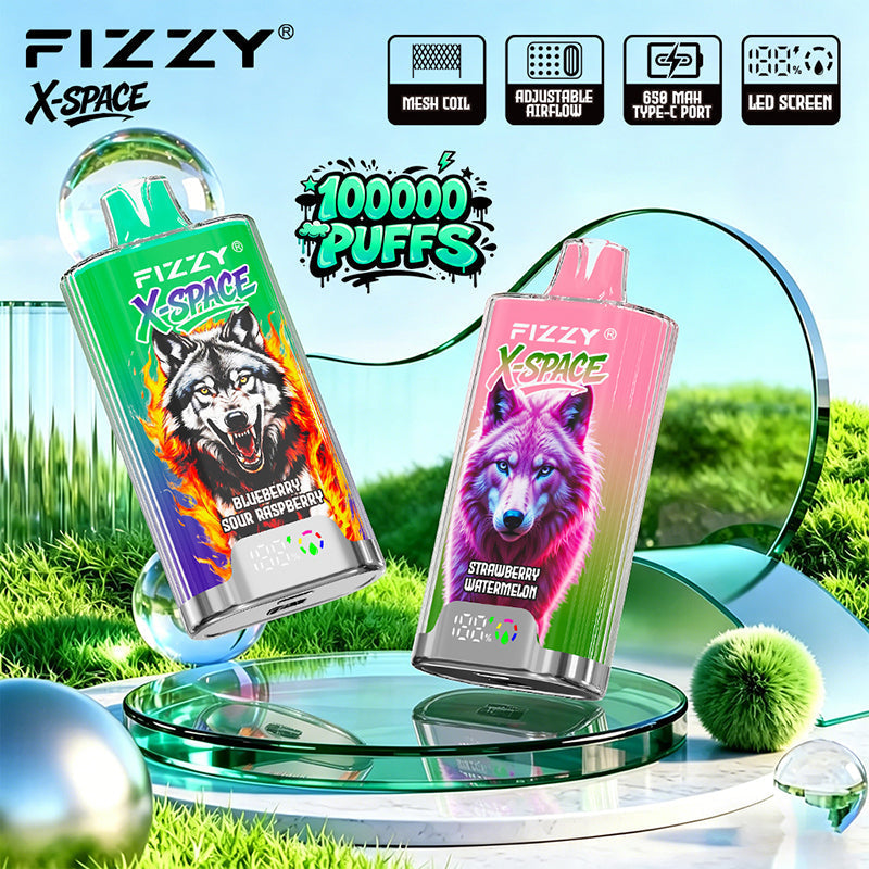FIZZY X-SPACE 100K Puffs Wholesale - EU Warehouse | GeliVape - GeliVape Wholesale