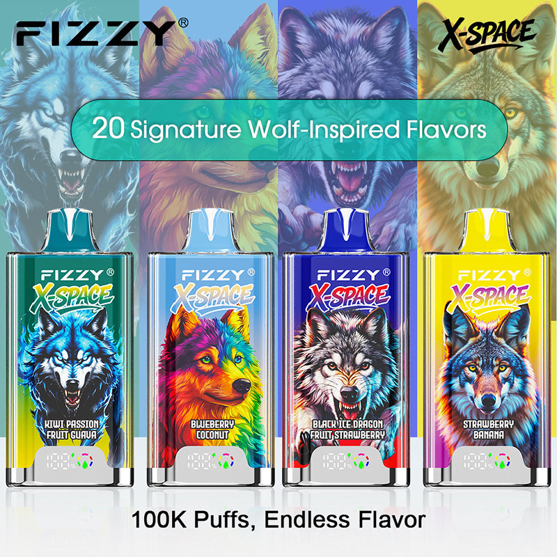 FIZZY X-SPACE 100K Puffs Wholesale - EU Warehouse | GeliVape - GeliVape Wholesale