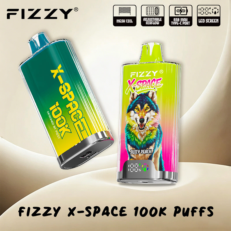 FIZZY X-SPACE 100K Puffs Wholesale - EU Warehouse | GeliVape - GeliVape Wholesale