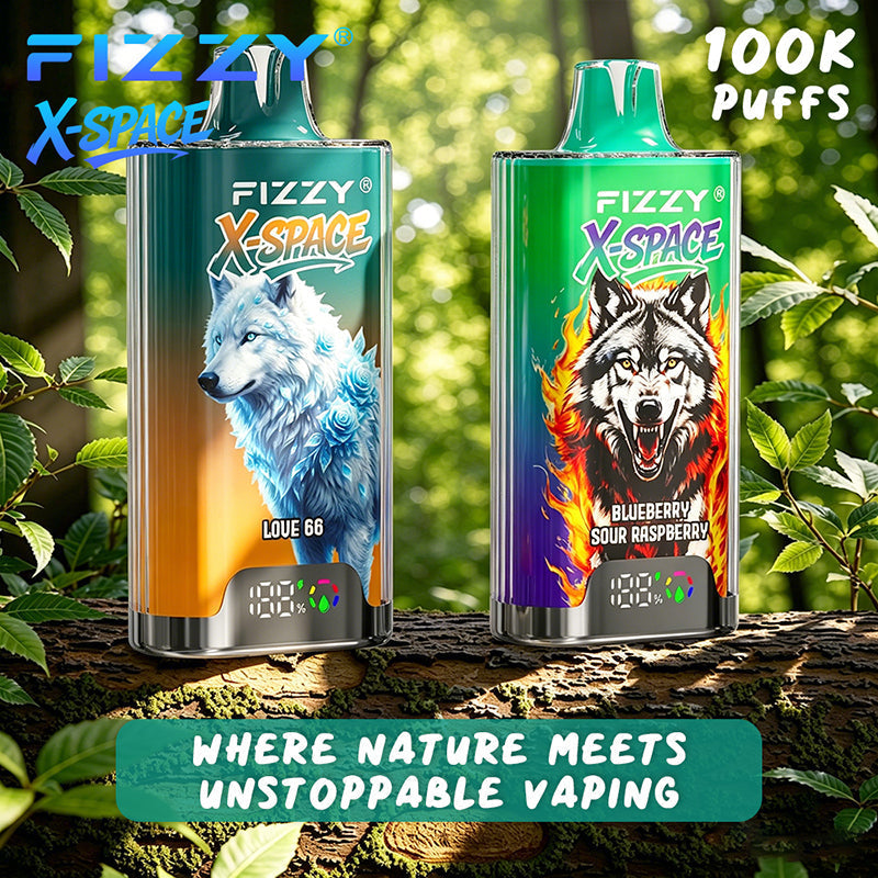 FIZZY X-SPACE 100K Puffs Wholesale - EU Warehouse | GeliVape - GeliVape Wholesale
