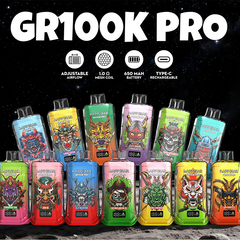 HAPP BAR GR PRO 100K Puffs Disposable Vape Wholesale - EU Warehouse | GeliVape - GeliVape Wholesale