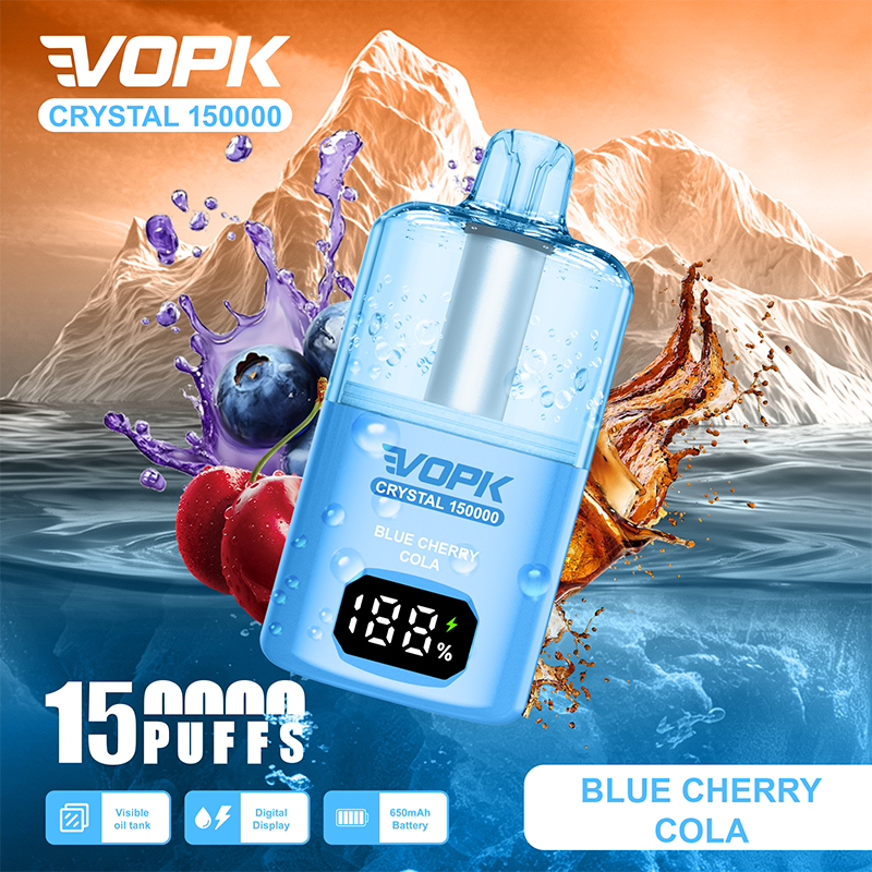 VOPK CRYSTAL 150K Puffs Wholesale - Transparent Vape | GeliVape - GeliVape Wholesale