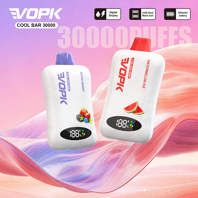 VOPK COOL BAR 30000 Puffs Disposable Vape Wholesale | GeliVape - GeliVape Wholesale