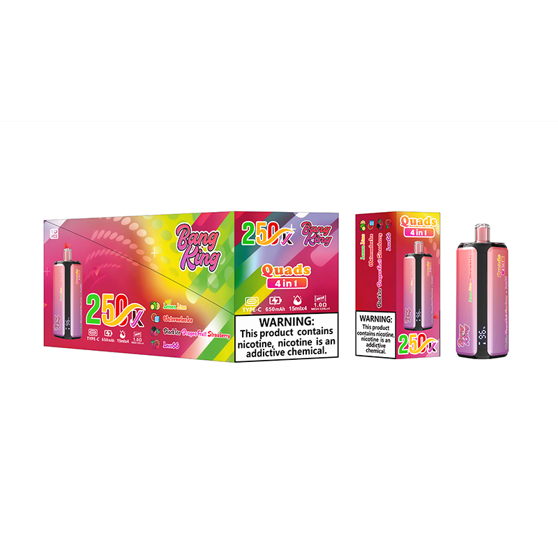 BANG KING 4-in-1 250,000 Puffs Disposable Vape Wholesale | GeliVape - GeliVape Wholesale