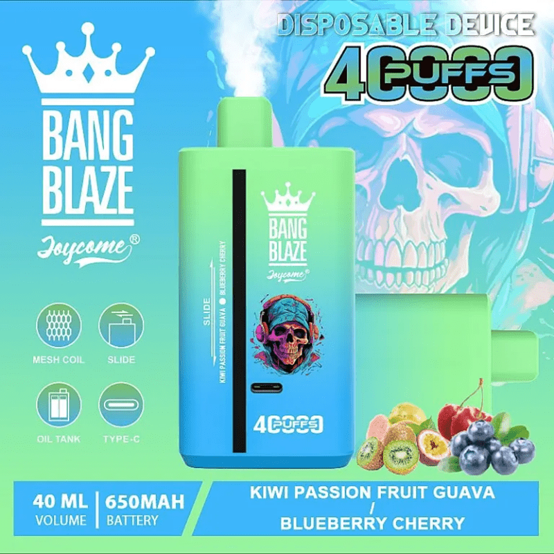 EU Warehouse BANG BLAZE 40000  Puffs 40ml Disposable Vape Wholesale - GeliVape Wholesale