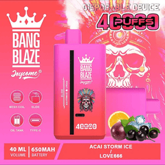 EU Warehouse BANG BLAZE 40000  Puffs 40ml Disposable Vape Wholesale - GeliVape Wholesale