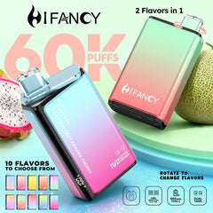EU Warehouse HIFANCY TWIN MAX 60000 Puffs Disposable Vape Wholesale - GeliVape Wholesale