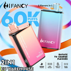 EU Warehouse HIFANCY TWIN MAX 60000 Puffs Disposable Vape Wholesale - GeliVape Wholesale