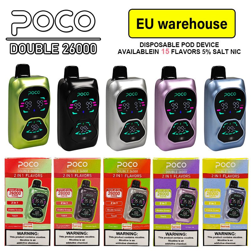 POCO DB26000 26000 Puffs Disposable Vape Wholesale - EU Warehouse | GeliVape - GeliVape Wholesale
