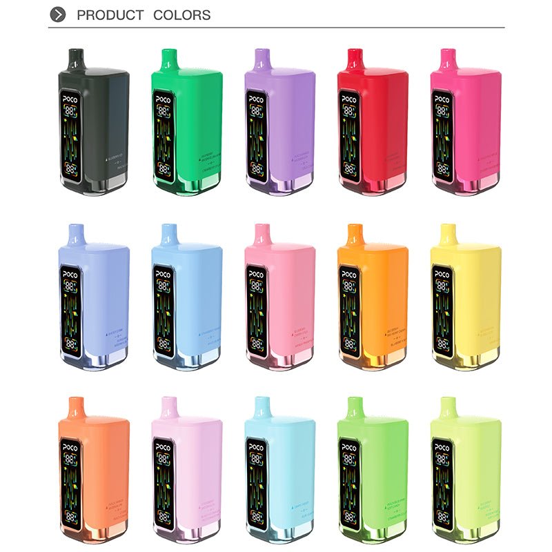 EU Warehouse POCO FR 4 in 1 80000 Puffs Disposable Vape Wholesale - GeliVape Wholesale