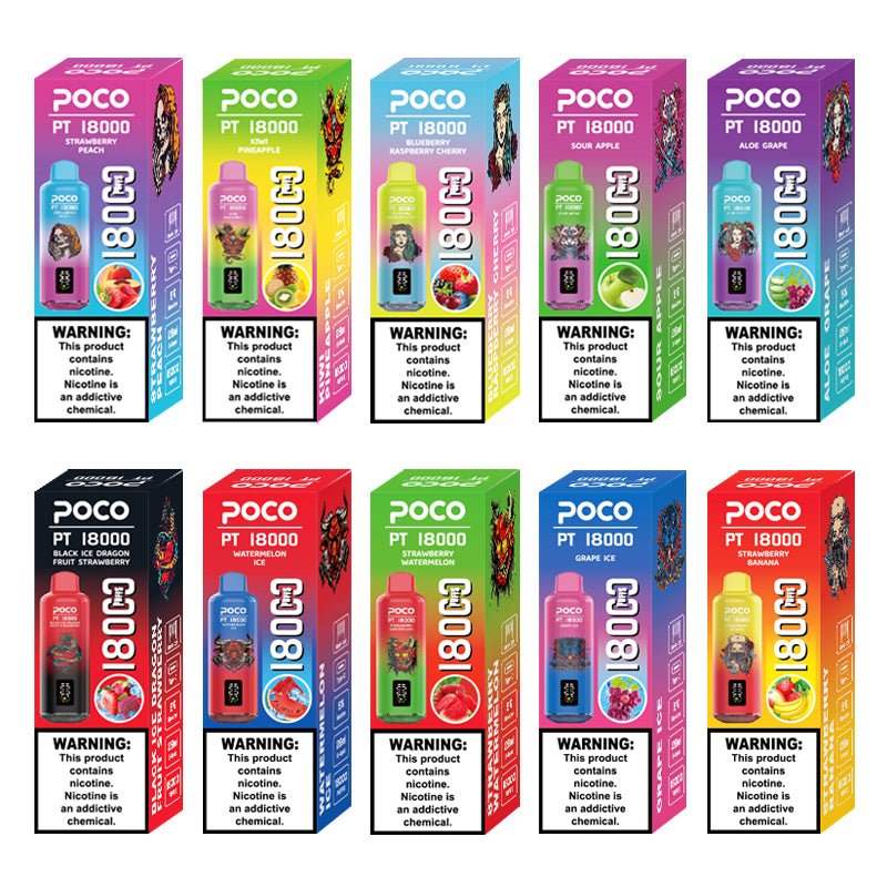 POCO PT 18000 Puffs Disposable Vape Wholesale - EU Warehouse | GeliVape - GeliVape Wholesale