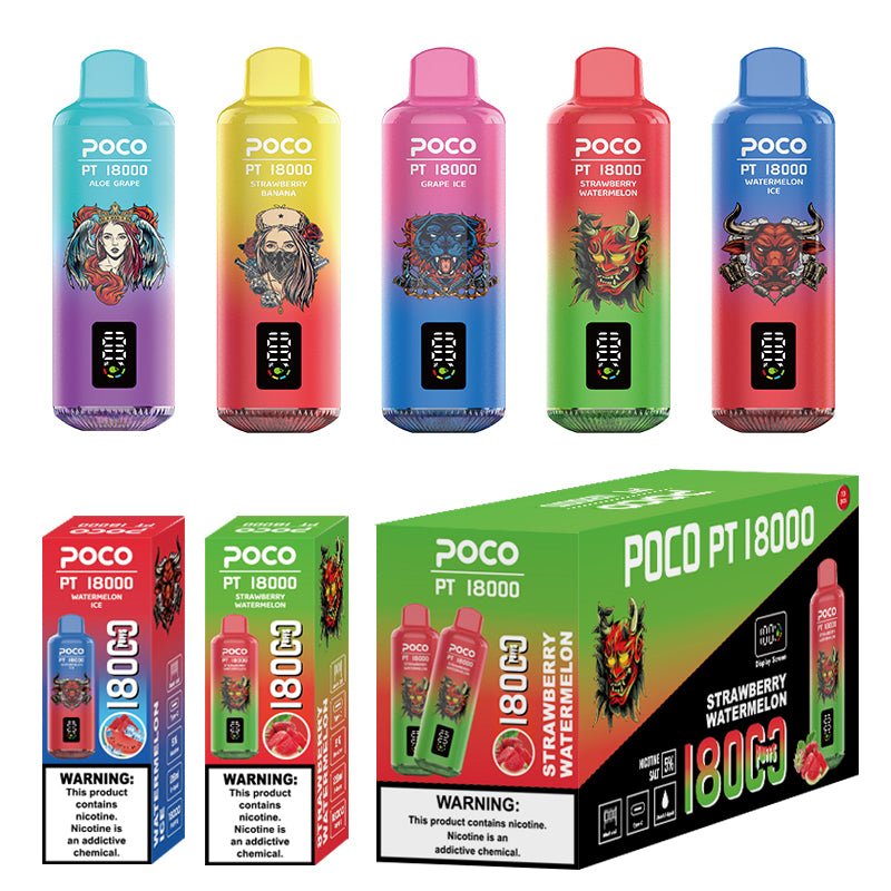 POCO PT 18000 Puffs Disposable Vape Wholesale - EU Warehouse | GeliVape - GeliVape Wholesale