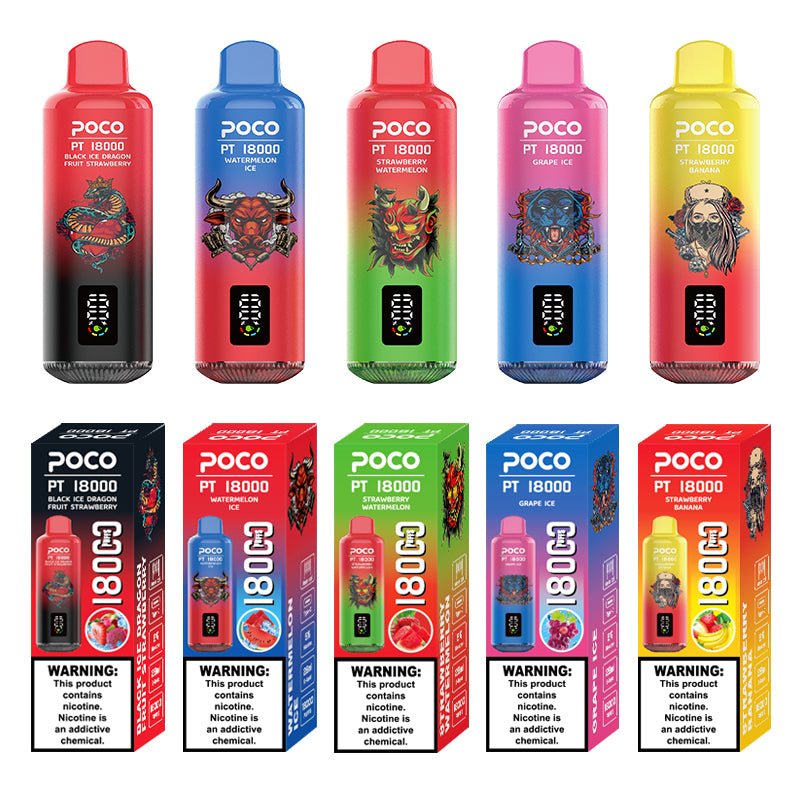 POCO PT 18000 Puffs Disposable Vape Wholesale - EU Warehouse | GeliVape - GeliVape Wholesale